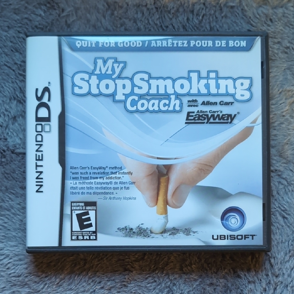 My Stop Smoking Coach Nintendo DS Game